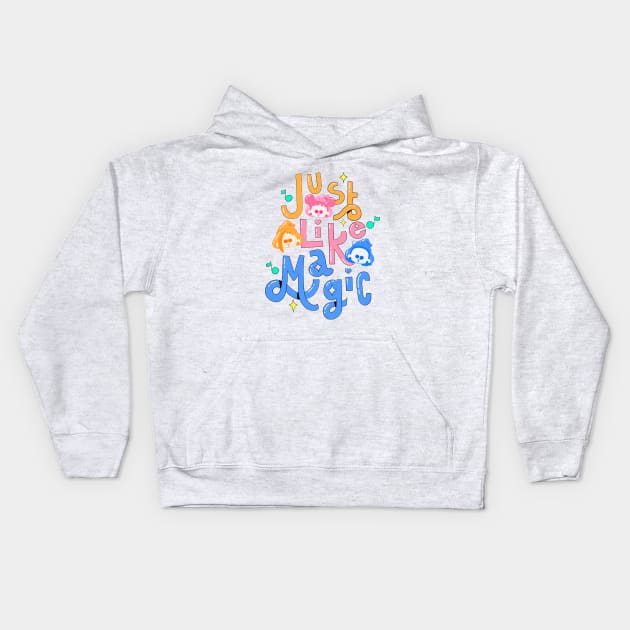 Magical DoReMi - Just Like Magic Kids Hoodie by MoonbeansandRice